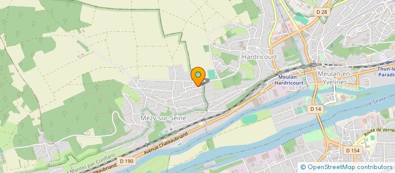 localisation de l'entreprise VERNIS NOIR PRODUCTIONS  MEZY-SUR-SEINE