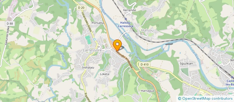 localisation de l'entreprise VERNISSAGE SERVICES  LARRESSORE