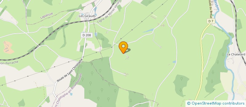 localisation de l'entreprise VERNISSE à SAINT-PRIX