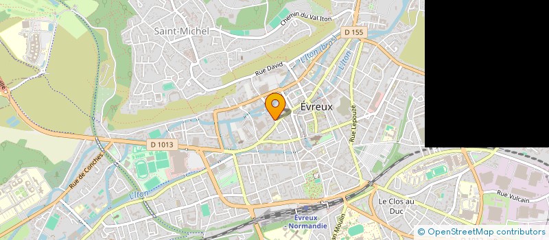 localisation de l'entreprise VERNOIS COIFFEUR à EVREUX