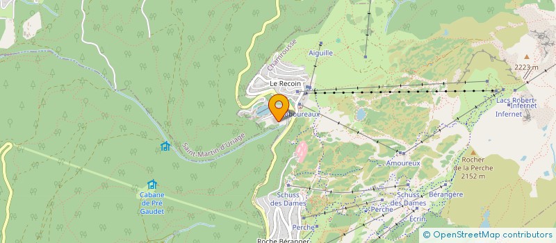 localisation de l'entreprise VERNON SPORT à CHAMROUSSE