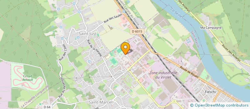 localisation de l'entreprise VERNOTEL à SAINT-MARCEL