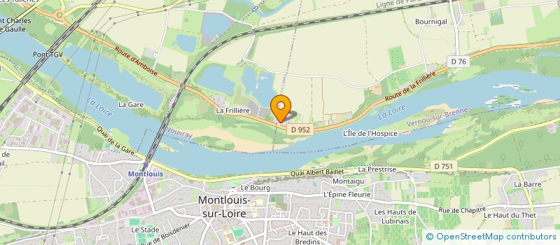 localisation de l'entreprise VERNOU BOIS DE CHAUFFAGE  VERNOU-SUR-BRENNE