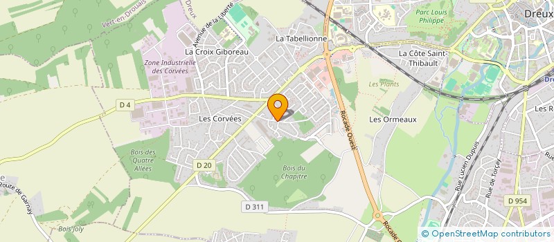 localisation de l'entreprise VERNOUILLET ASSOCIATION YOGA à VERNOUILLET