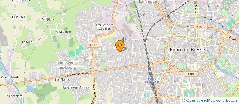 localisation de l'entreprise VERNOUX SCV à SAINT-DENIS-LES-BOURG