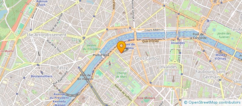 localisation de l'entreprise VERNSTHER  PARIS