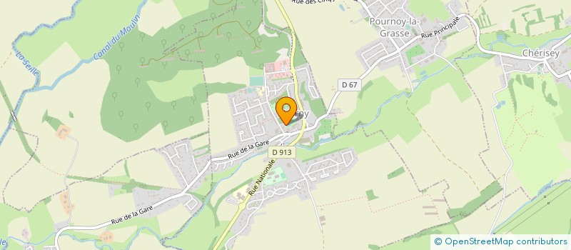 localisation de l'entreprise VERNY MUSIQUES ACTUELLES  VERNY