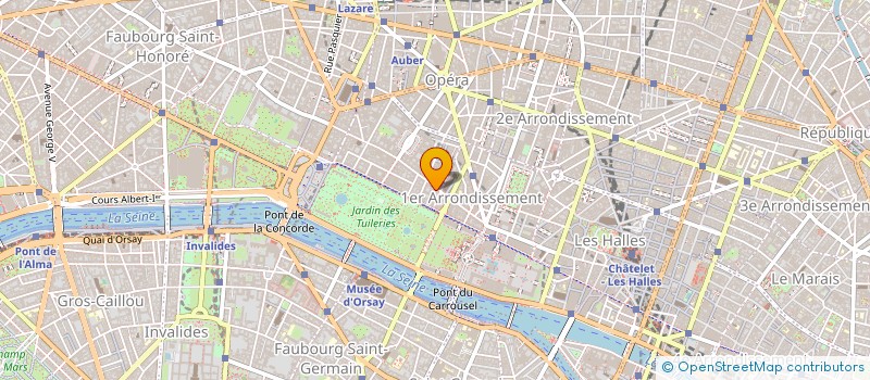 localisation de l'entreprise VERNY PARIS à PARIS