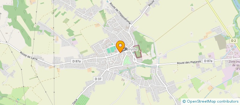 localisation de l'entreprise VERO  MERVILLE