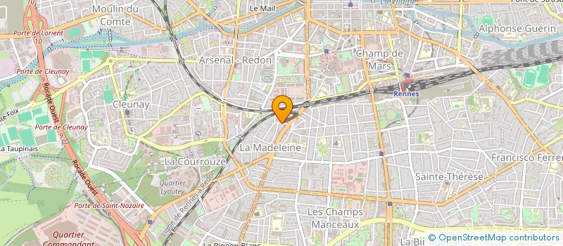 localisation de l'entreprise VERO  RENNES