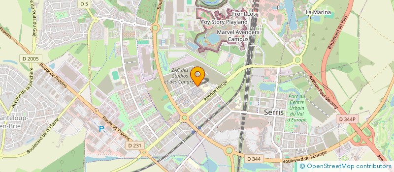 localisation de l'entreprise VERO  CHESSY