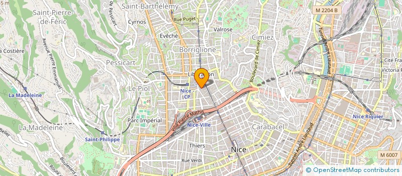 localisation de l'entreprise VERO'S COMPAGNIE à NICE