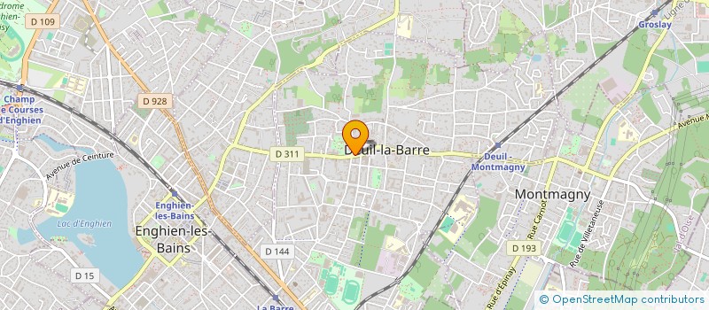 localisation de l'entreprise VEROBY-ORTHO  DEUIL-LA-BARRE