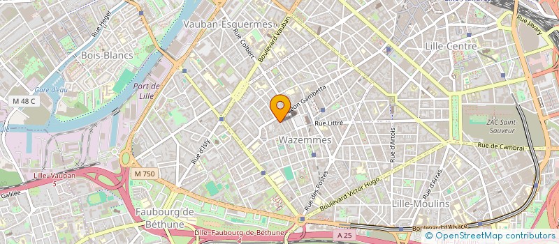 localisation de l'entreprise VEROCLO à LILLE