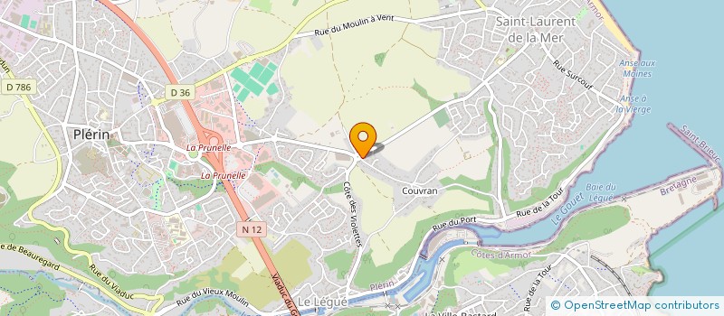 localisation de l'entreprise VEROCO à PLERIN