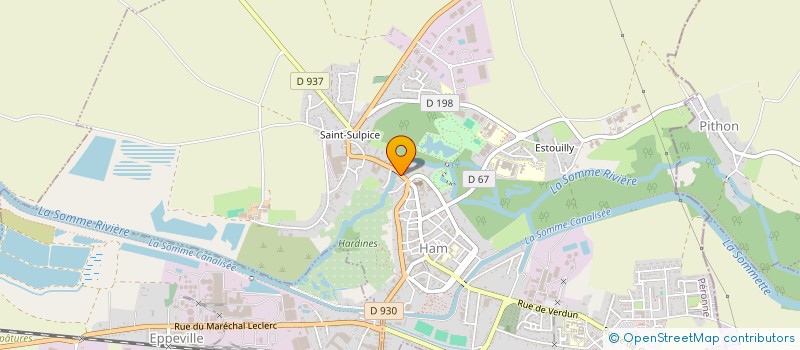 localisation de l'entreprise VEROFRANCE  HAM