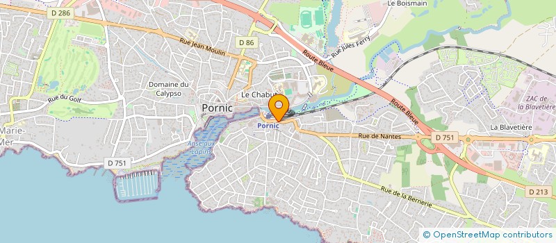 localisation de l'entreprise VEROGE  PORNIC