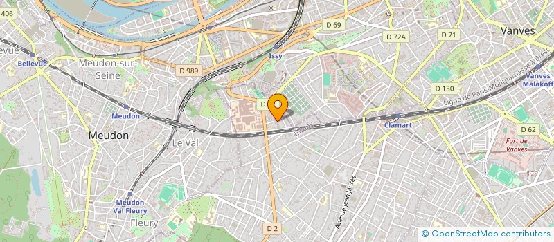 localisation de l'entreprise VEROIS  CLAMART