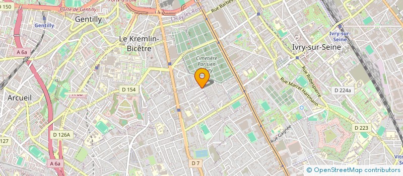 localisation de l'entreprise VEROLLOT à VILLEJUIF