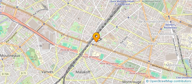 localisation de l'entreprise VEROLOC à PARIS