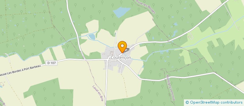 localisation de l'entreprise VERON  COUTENCON