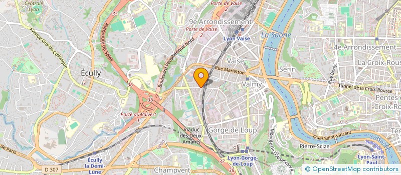 localisation de l'entreprise VERON GROUP  LYON