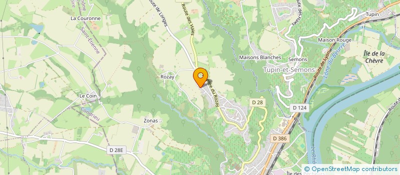 localisation de l'entreprise VERON'IMMO  CONDRIEU