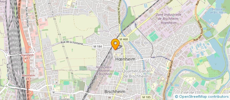 localisation de l'entreprise VERONA  HNHEIM