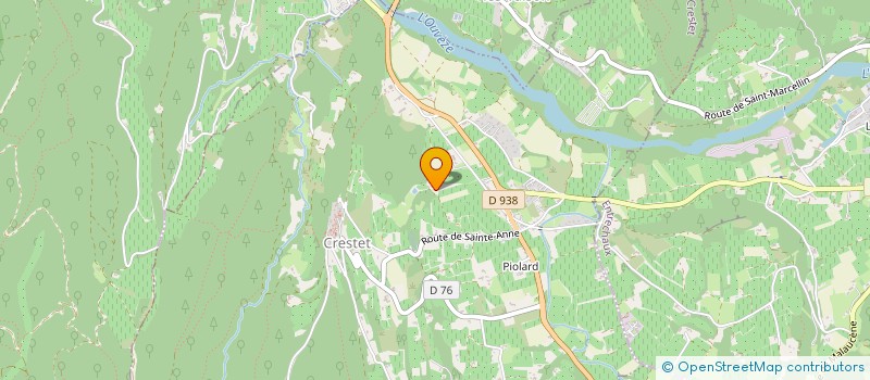 localisation de l'entreprise VERONA  CRESTET