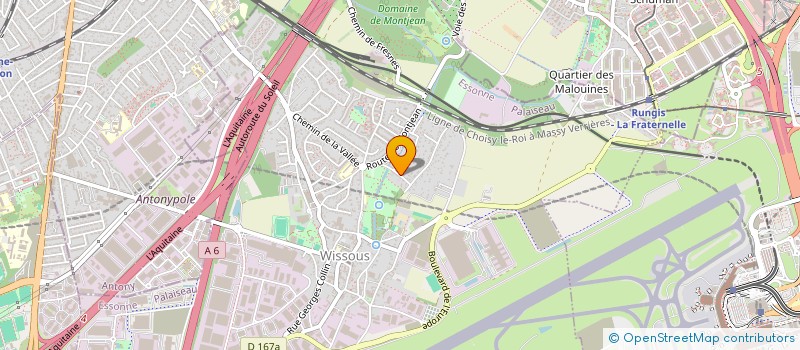 localisation de l'entreprise VERONA à WISSOUS
