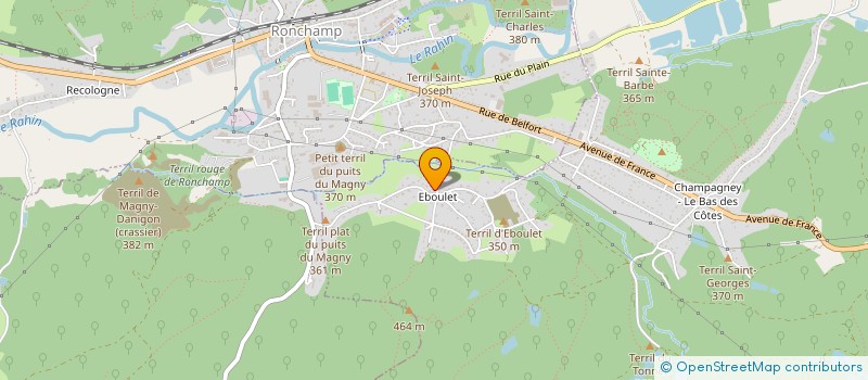 localisation de l'entreprise VERONE  PLANCHER-BAS