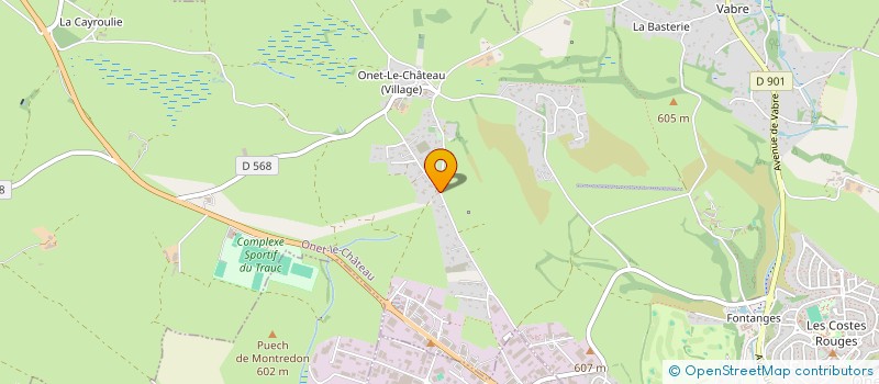 localisation de l'entreprise VERONE & CO  ONET-LE-CHATEAU