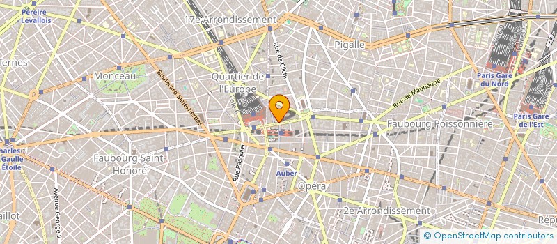 localisation de l'entreprise VERONE PARTNERS  PARIS