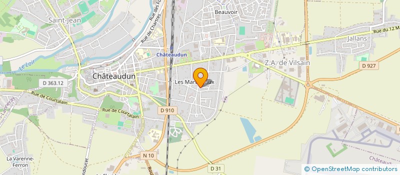 localisation de l'entreprise VERONE SCI à SAINT-CHRISTOPHE