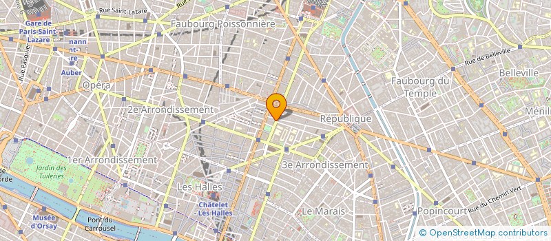 localisation de l'entreprise VERONESE à PARIS