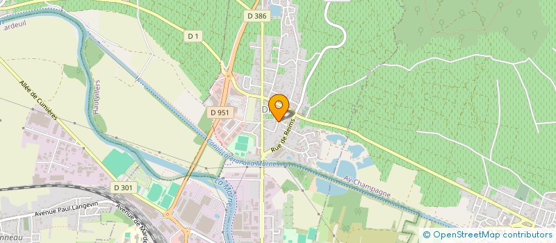 localisation de l'entreprise VERONESE  DIZY