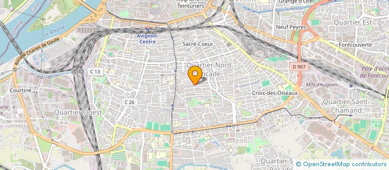 localisation de l'entreprise VERONICA  AVIGNON