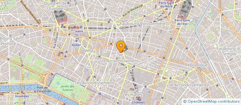 localisation de l'entreprise VERONICA MODA à PARIS