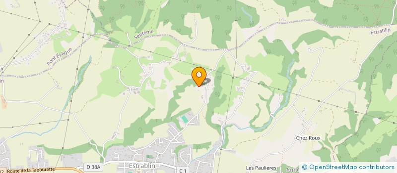 localisation de l'entreprise VERONIQUE  ESTRABLIN