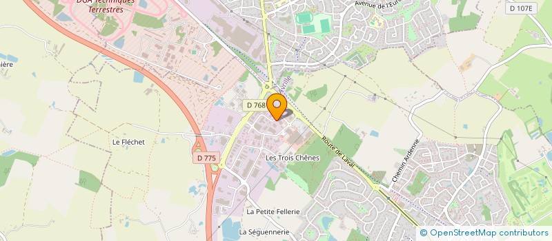 localisation de l'entreprise VERONIQUE à AVRILLE