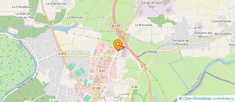 localisation de l'entreprise VERONIQUE BAUER à REDON