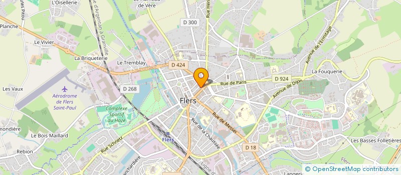 localisation de l'entreprise VERONIQUE BOUDONNET à FLERS