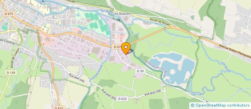 localisation de l'entreprise VERONIQUE COLLANGE CONSULTING  PONT-AUDEMER