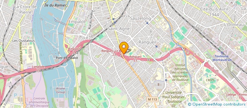 localisation de l'entreprise VERONIQUE ET PATRICK DUMAS à TOULOUSE