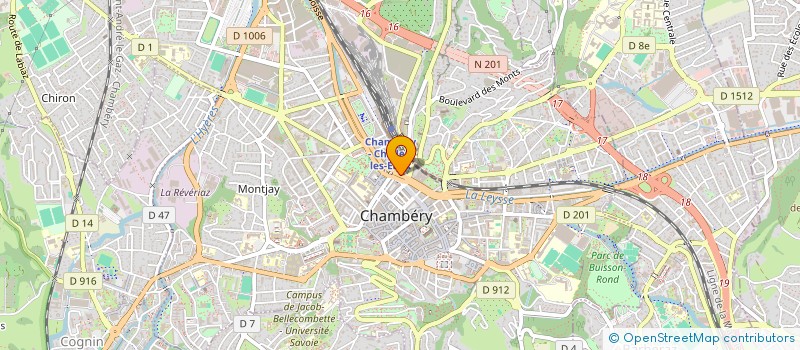 localisation de l'entreprise VERONIQUE GUIDO AVOCATE  CHAMBERY