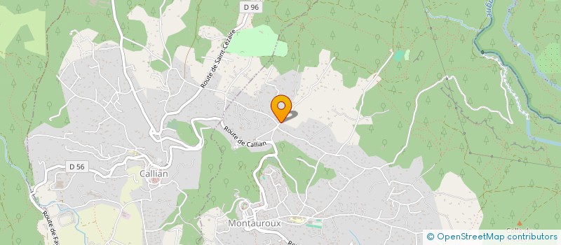 localisation de l'entreprise VERONIQUE'S FAMILY  MONTAUROUX