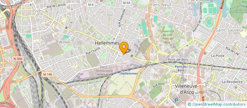 localisation de l'entreprise VERONIQUE V à LILLE