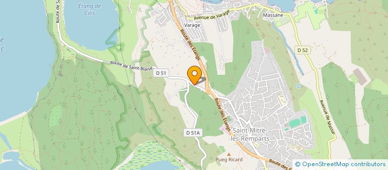 localisation de l'entreprise VERONISA  SAINT-MITRE-LES-REMPARTS