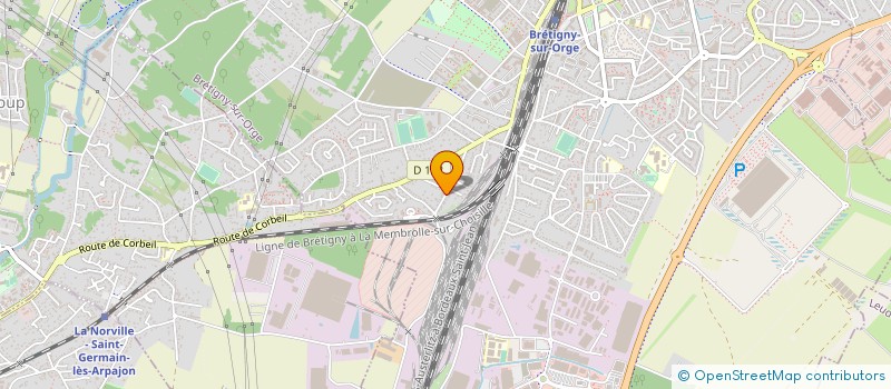 localisation de l'entreprise VEROPTIC à BRETIGNY-SUR-ORGE