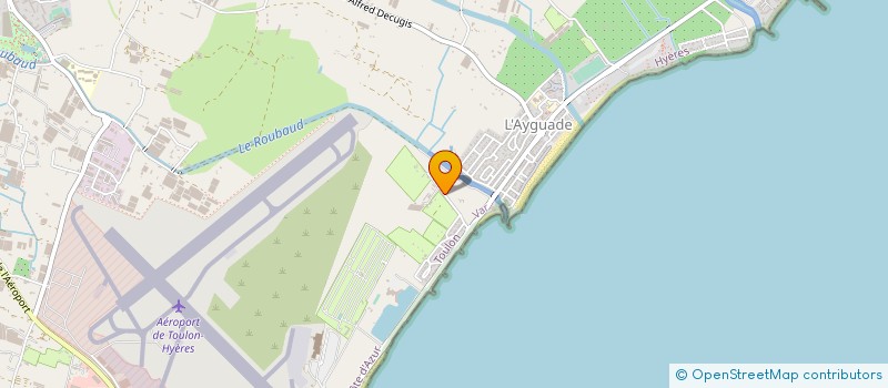 localisation de l'entreprise VEROT ET CIE à HYERES